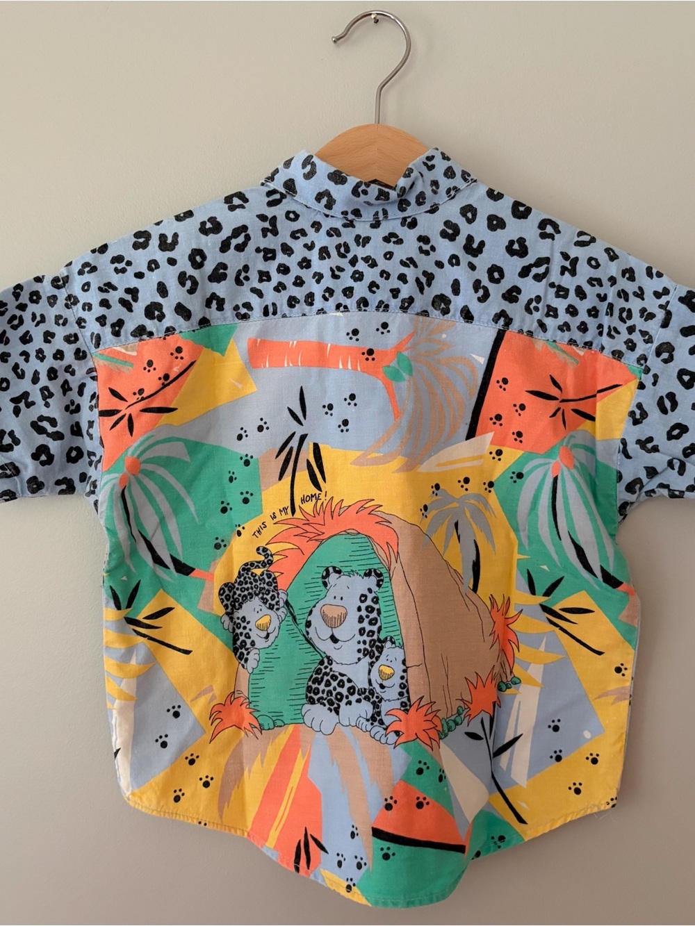 VTG Cache Multicolor Kids Short Sleeve Button-Down Shirt - Picture 4 of 4